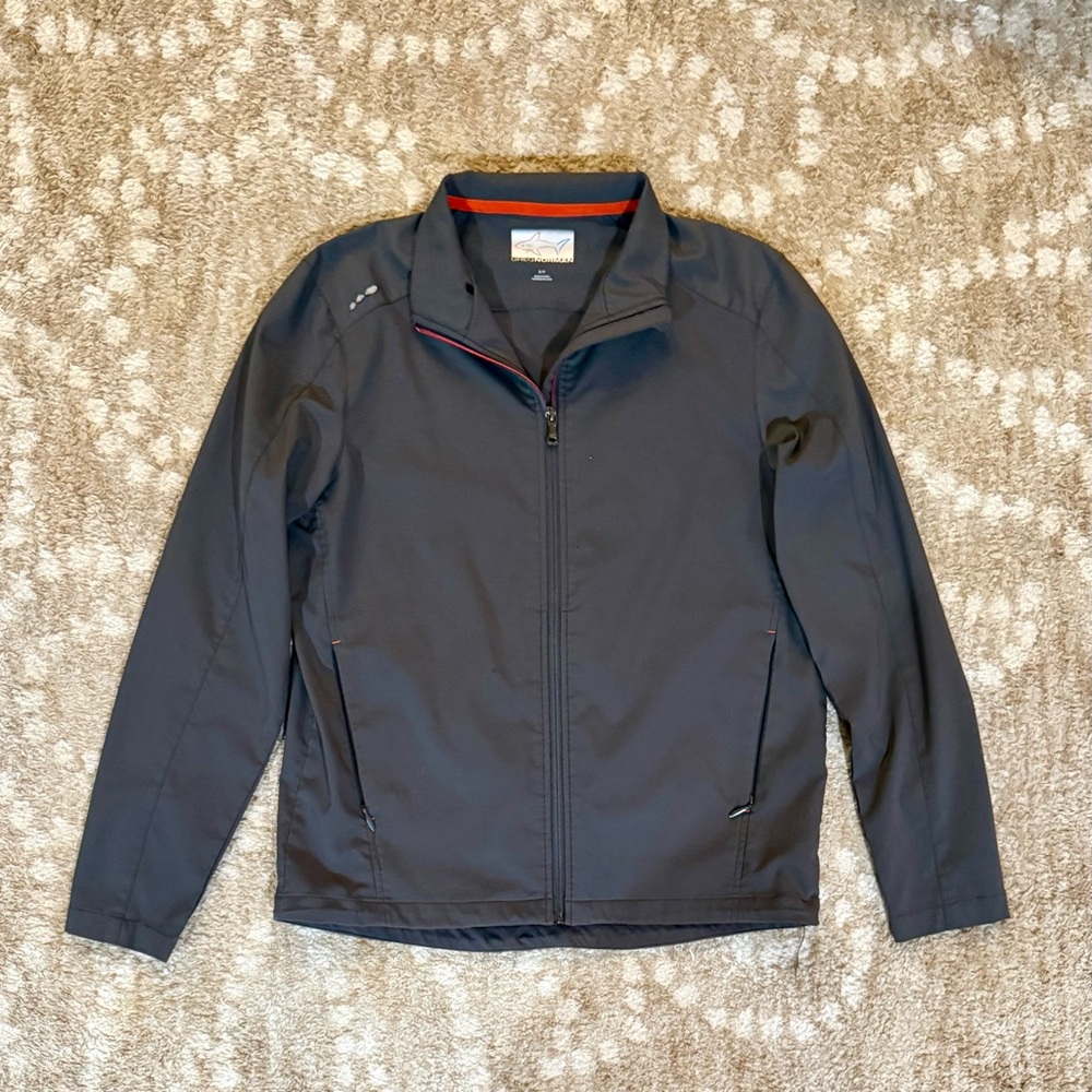 Greg Norman Gray Performance Attack Life Full Zip… - image 1